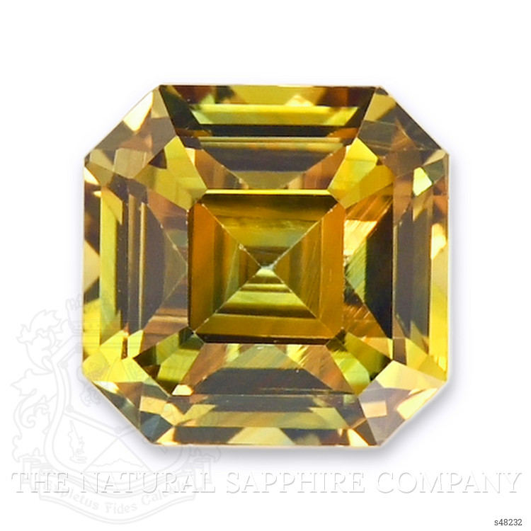 1.75 Ct. Greenish Yellow Sapphire from Madagascar