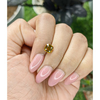 1.75 Ct. Greenish Yellow Sapphire from Madagascar Life Style