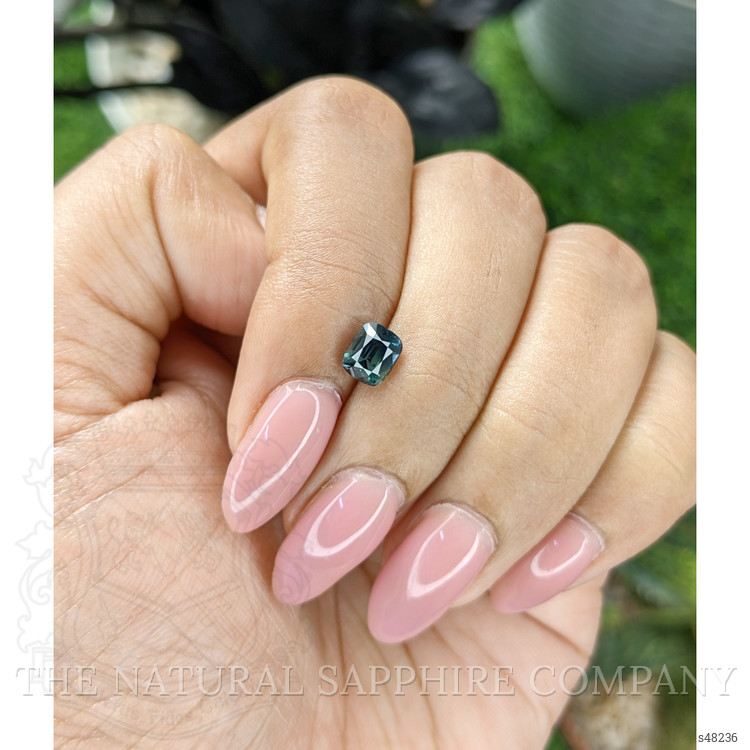 1.08 Ct. Bluish Green Sapphire from Madagascar