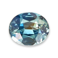 1.00 Ct. Greenish Blue Sapphire from Madagascar Video