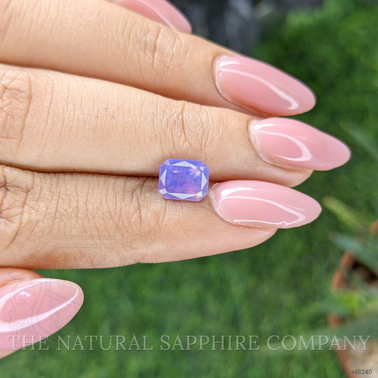 1.69 Ct. Pinkish Purple Sapphire from Madagascar