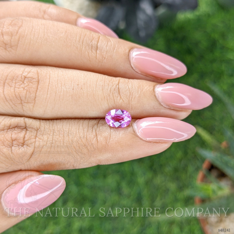 1.15 Ct. Purplish Pink Sapphire from Madagascar