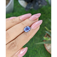 2.14 Ct. Blue Sapphire from Ceylon (Sri Lanka) Life Style