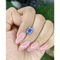 2.14 Ct. Blue Sapphire from Ceylon (Sri Lanka) Life Style