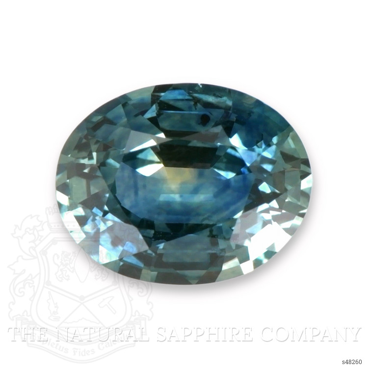 1.42 Ct. Bluish Green Sapphire from Montana