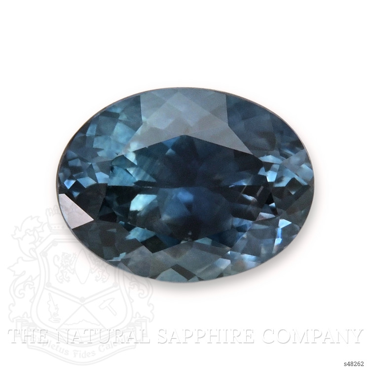 1.72 Ct. Greenish Blue Sapphire from Montana