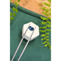 1.72 Ct. Greenish Blue Sapphire from Montana Life Style