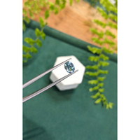 1.88 Ct. Bluish Green Sapphire from Montana Life Style