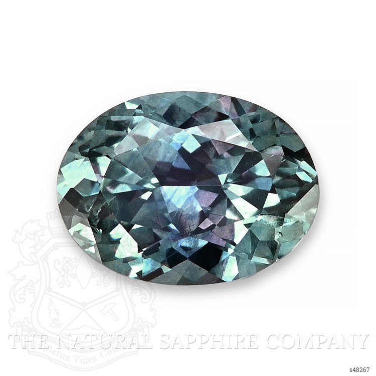 1.54 Ct. Bluish Green Sapphire from Montana