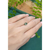 1.55 Ct. Green Sapphire from Montana Life Style