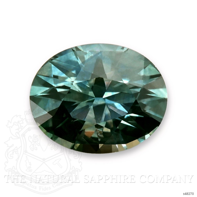 1.41 Ct. Bluish Green Sapphire from Montana