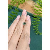 1.51 Ct. Bluish Green Sapphire from Ceylon (Sri Lanka) Life Style