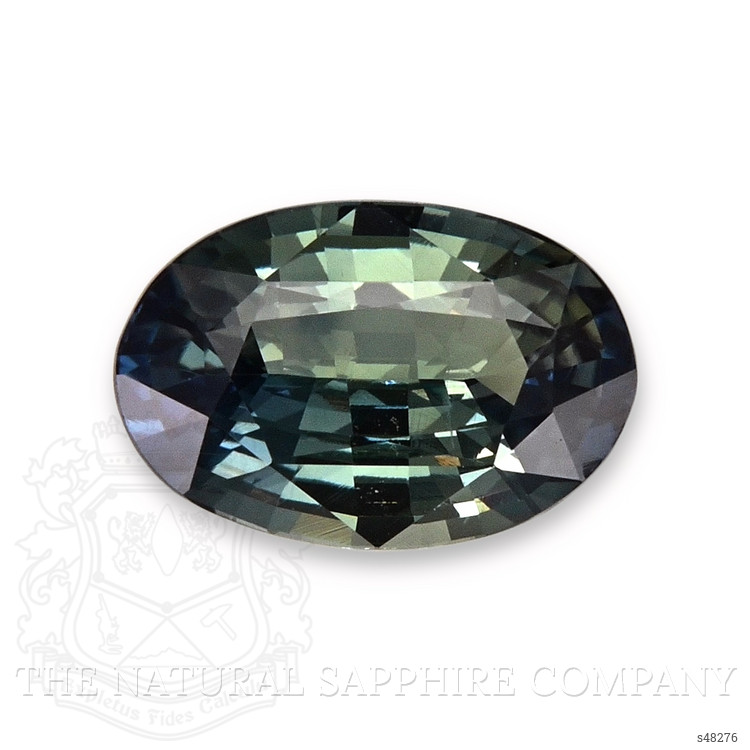 2.07 Ct. Bluish Green Sapphire from Ceylon (Sri Lanka)