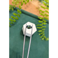2.07 Ct. Bluish Green Sapphire from Ceylon (Sri Lanka) Life Style