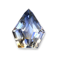 2.18 Ct. Bi Color / Parti Sapphire from Ceylon (Sri Lanka) Video