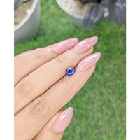 0.96 Ct. Blue Sapphire from Ceylon (Sri Lanka) Life Style