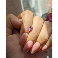 0.81 Ct. Pink Sapphire from Madagascar Life Style