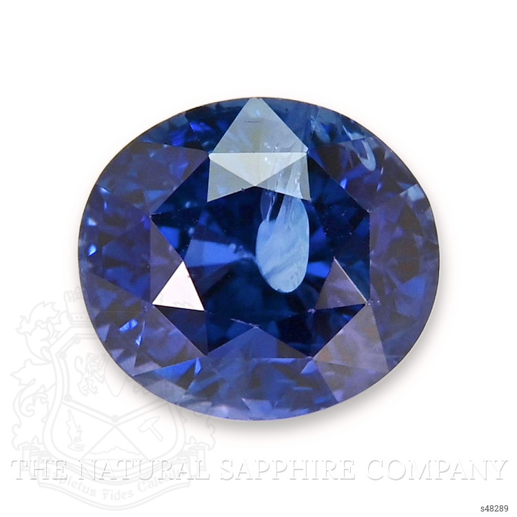 3.38 Ct. Blue Sapphire from Ceylon (Sri Lanka)
