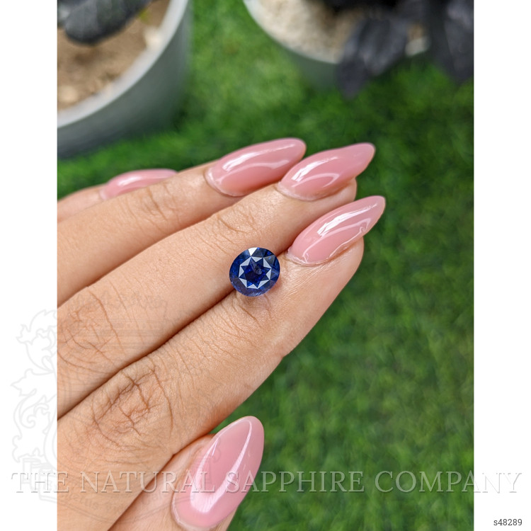 3.38 Ct. Blue Sapphire from Ceylon (Sri Lanka)