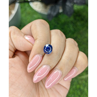 3.38 Ct. Blue Sapphire from Ceylon (Sri Lanka) Life Style