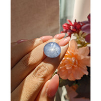 21.28 Ct. Blue Star Sapphire from Ceylon (Sri Lanka) Life Style