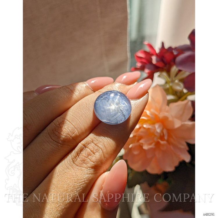 21.28 Ct. Blue Star Sapphire from Ceylon (Sri Lanka)