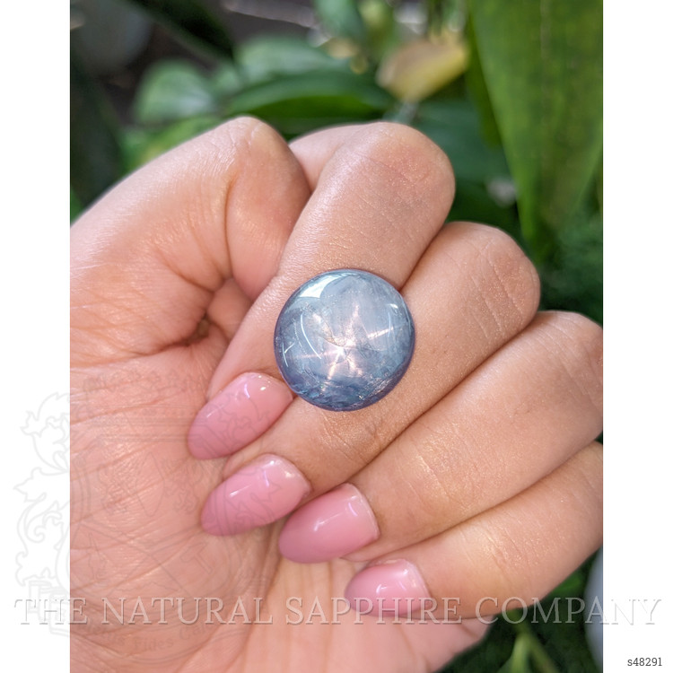 21.28 Ct. Blue Star Sapphire from Ceylon (Sri Lanka)