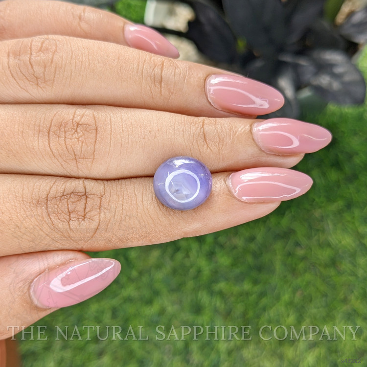 10.73 Ct. Purple Star Sapphire from Ceylon (Sri Lanka)