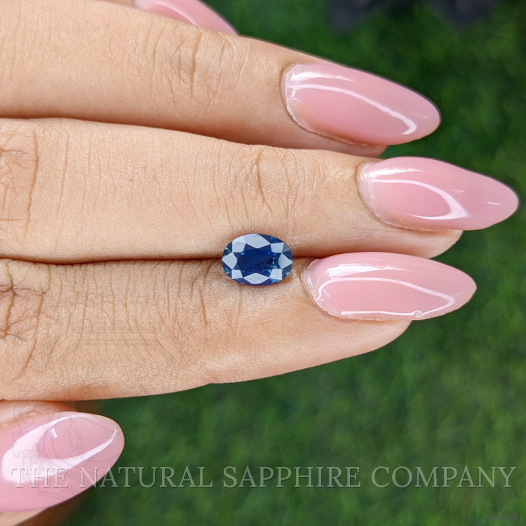 1.13 Ct. Greenish Blue Sapphire from Madagascar