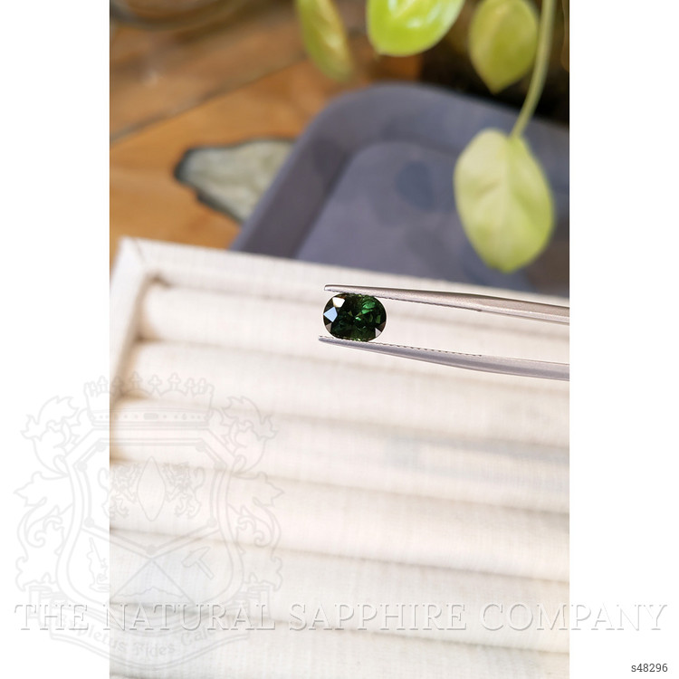 1.85 Ct. Green Sapphire from Australia