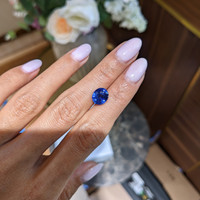 4.54 Ct. Blue Sapphire from Ceylon (Sri Lanka) Life Style