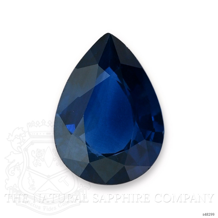 2.55 Ct. Blue Sapphire from Ceylon (Sri Lanka)
