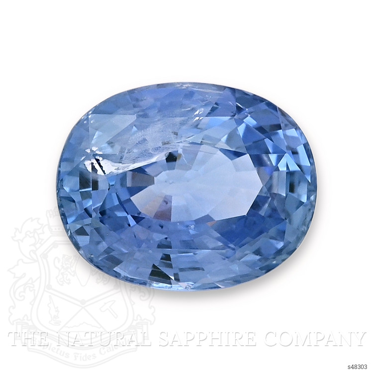 6.05 Ct. Blue Sapphire from Ceylon (Sri Lanka)