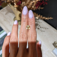 2.74 Ct. Yellow Sapphire from Ceylon (Sri Lanka) Life Style
