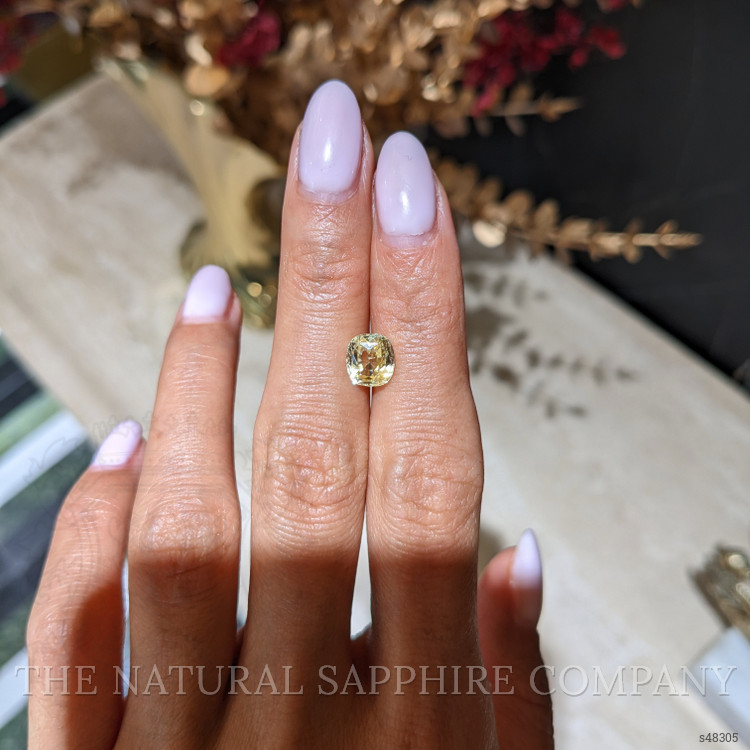 2.74 Ct. Yellow Sapphire from Ceylon (Sri Lanka)