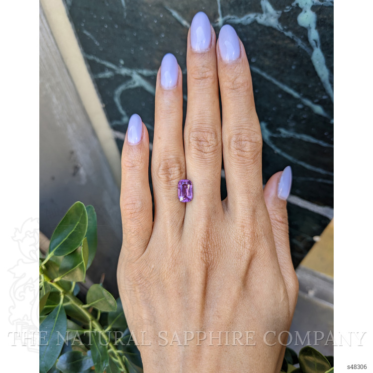 3.03 Ct. Pinkish Purple Sapphire from Ceylon (Sri Lanka)