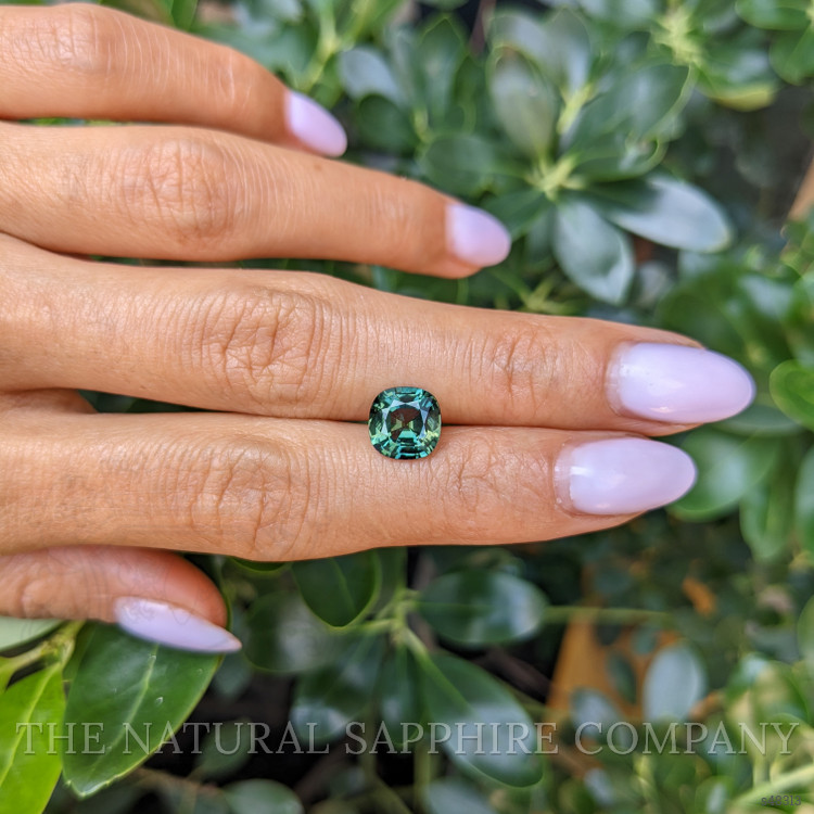 2.81 Ct. Bluish Green Sapphire from Madagascar
