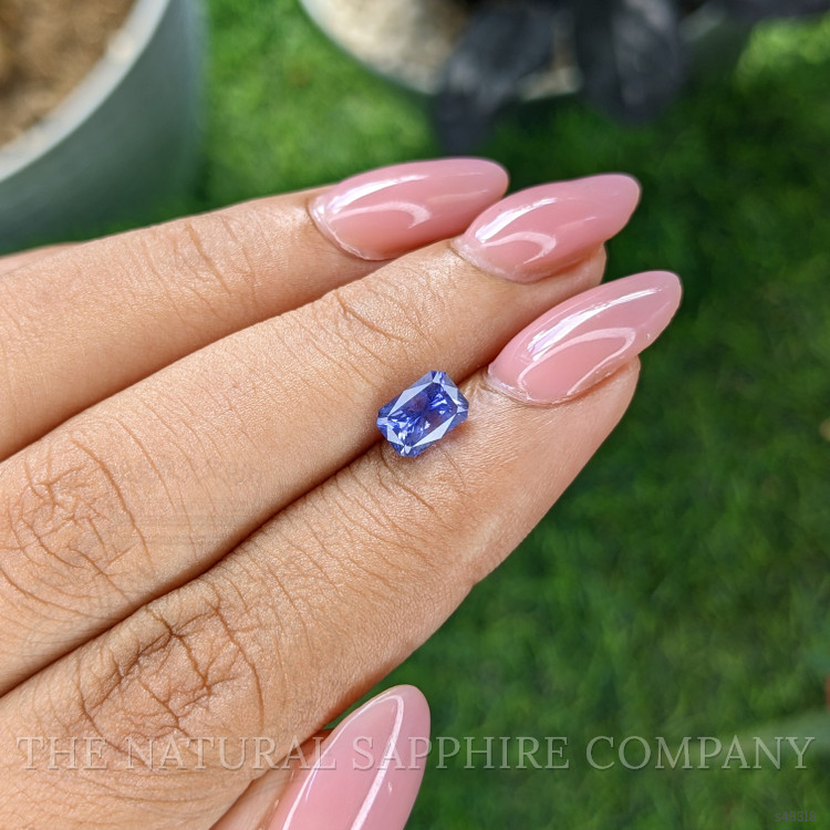 1.29 Ct. Bluish Purple Sapphire from Madagascar