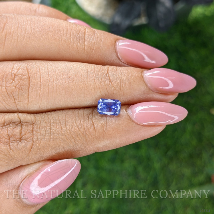 1.29 Ct. Bluish Purple Sapphire from Madagascar