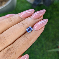 1.16 Ct. Blue Sapphire from Ceylon (Sri Lanka) Life Style
