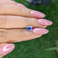 1.16 Ct. Blue Sapphire from Ceylon (Sri Lanka) Life Style