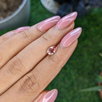 1.05 Ct. Padparadscha Sapphire from Madagascar Life Style
