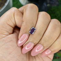 1.02 Ct. Purple Sapphire from Madagascar Life Style