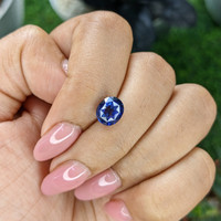 2.55 Ct. Blue Sapphire from Ceylon (Sri Lanka) Life Style