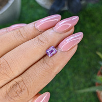 1.01 Ct. Purple Sapphire from Madagascar Life Style