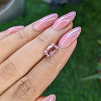 1.66 Ct. Padparadscha Sapphire from Madagascar Life Style