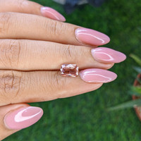 1.66 Ct. Padparadscha Sapphire from Madagascar Life Style
