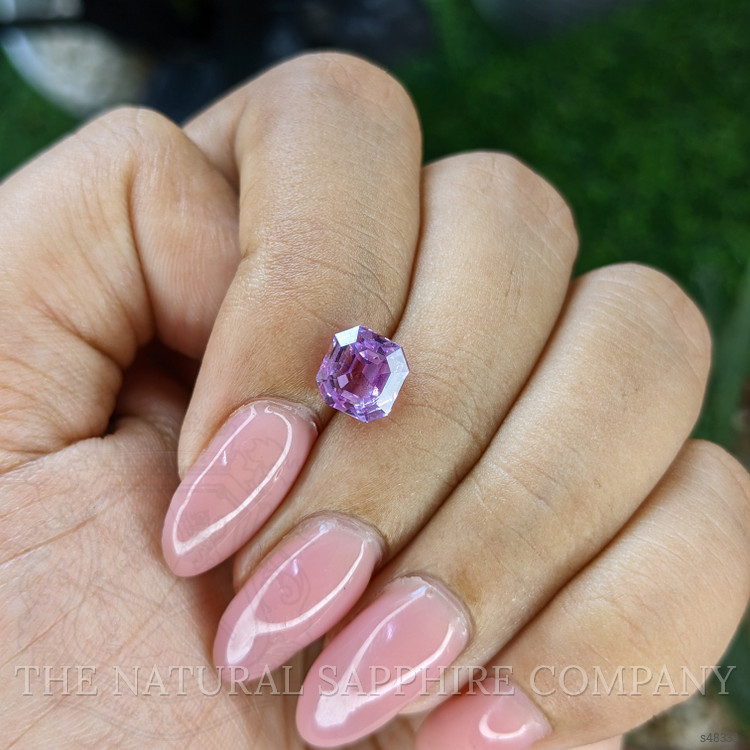 2.53 Ct. Pinkish Purple Sapphire from Ceylon (Sri Lanka)
