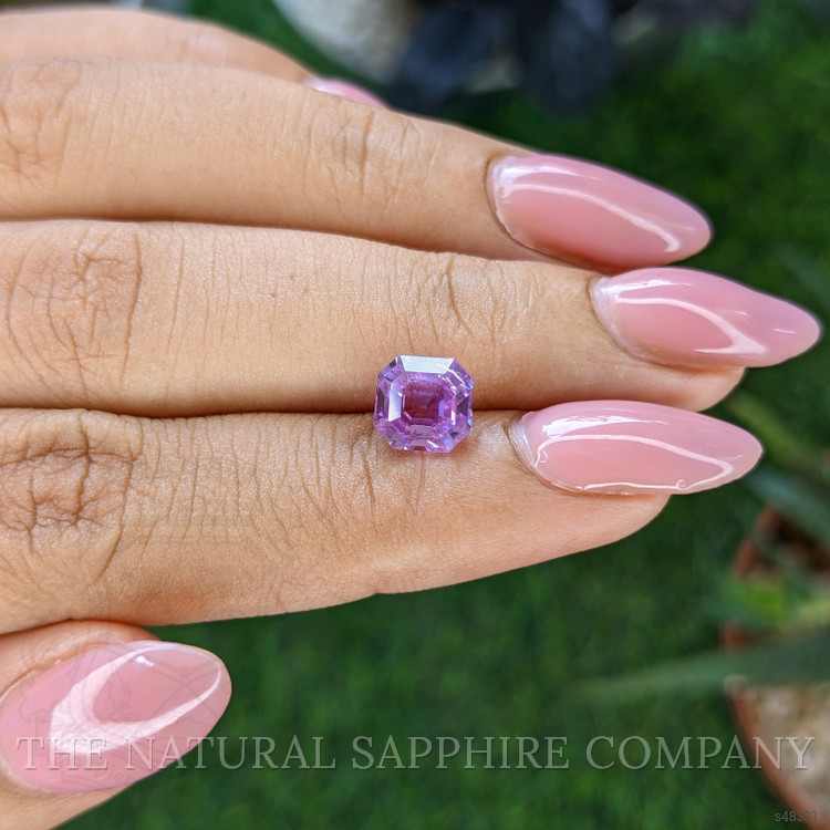 2.53 Ct. Pinkish Purple Sapphire from Ceylon (Sri Lanka)