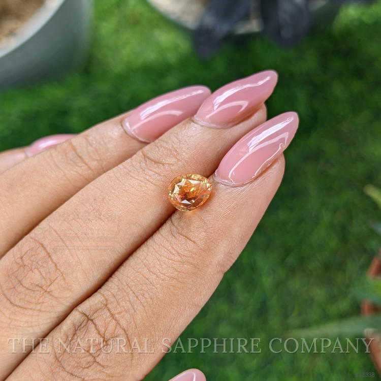 2.02 Ct. Padparadscha Sapphire from Ceylon (Sri Lanka)